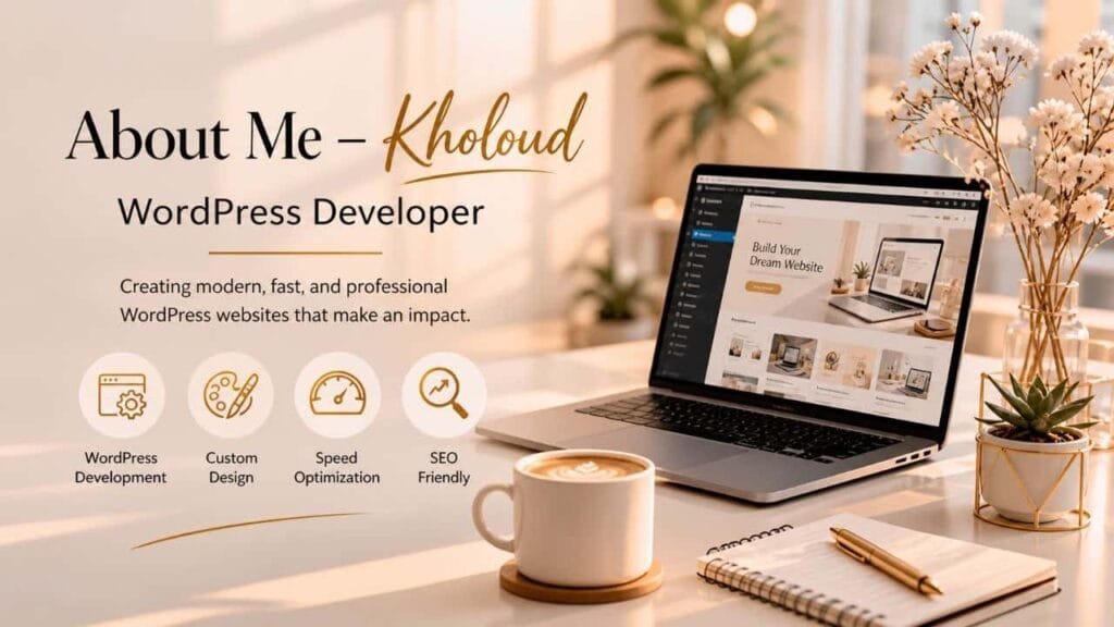 About Me – Kholoud | Professional WordPress Developer wordpress developer kholoud